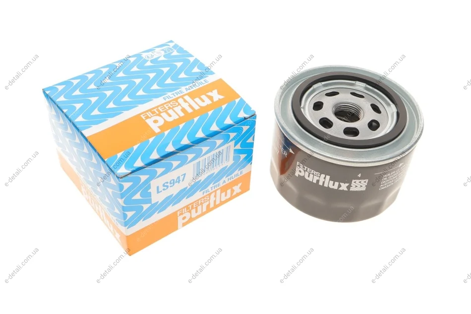 Фільтр масляний Lada/Ford Sierra/Scorpio 2.0/2.8/2.9 87-98 (низький) Purflux LS947 (фото 1)