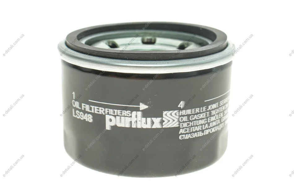 Фильтр масляный Smart Fortwo 1.0i Purflux LS948 (фото 1)