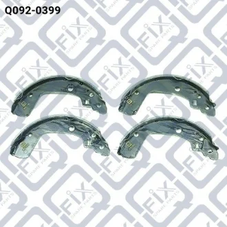 Колодки тормозные барабанные Q-fix Q0920399