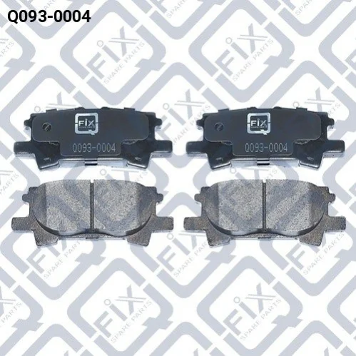 Колодки гальмівні задні дискові Q-fix Q0930004 (фото 1)