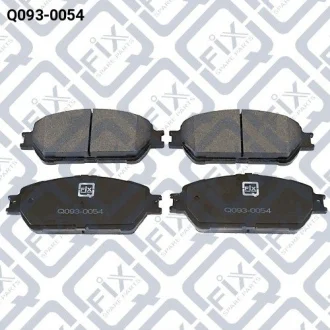 Колодки гальмівні передні дискові Q-fix Q0930054