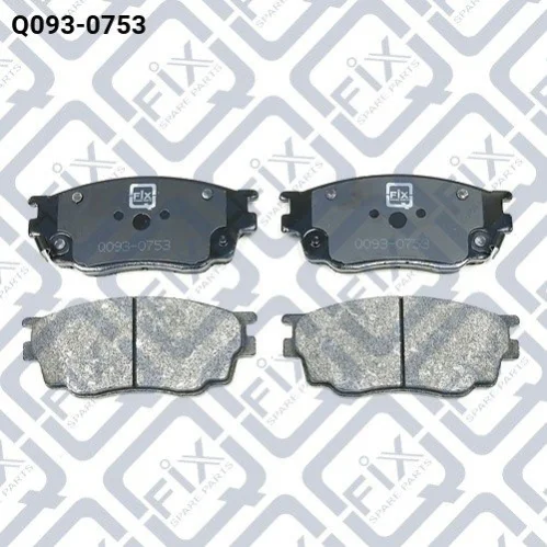 Колодки тормозные передние дисковая Q-fix Q0930753 (фото 1)