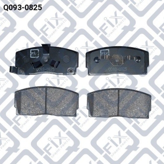 Колодки тормозные передние дисковая Q-fix Q0930825