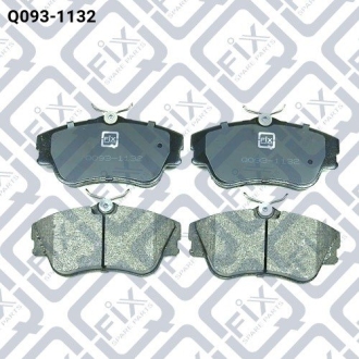 Колодки тормозные передние дисковая Q-fix Q0931132