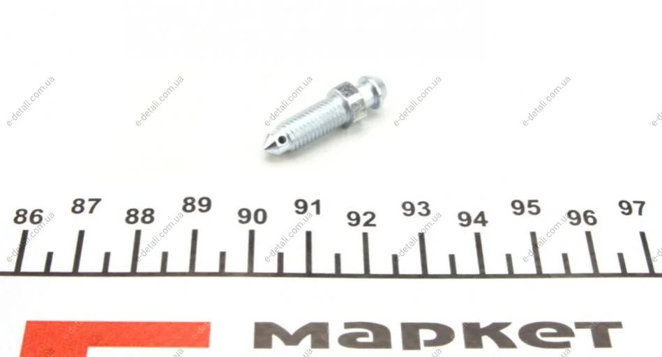 Штуцер прокачки тормозов (1/4''x28/8x28.0) QUICK BRAKE 0120X (фото 1)