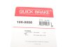Комплект пружинок колодок ручника Hyundai Accent/Kia Rio 05-12 (Mando)(178x32) QUICK BRAKE 105-0008 (фото 9)