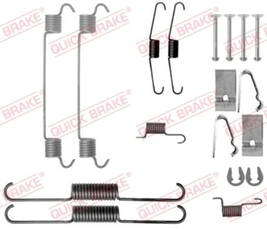 Комплект пружинок колодок стояночного гальма QUICK BRAKE 105-0038