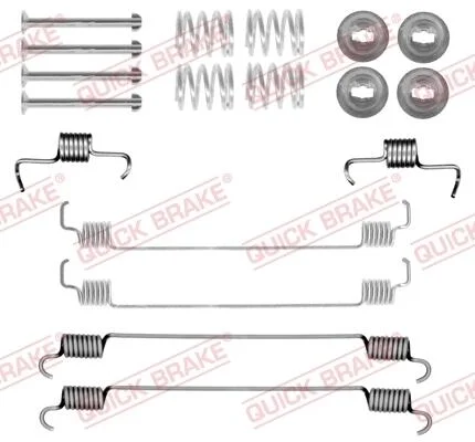 Комплект пружинок колодок стояночного гальма QUICK BRAKE 1050058 (фото 1)