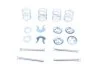 Комплект пружинок колодок ручника VW T3 -91 (VAG) QUICK BRAKE 105-0571 (фото 3)