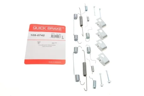 Комплект для монтажу гальмівних колодок QUICK BRAKE 105-0742