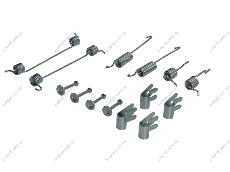 Комплект пружинок колодок ручника Ford Focus/C-Max 98-10 QUICK BRAKE 1050772 (фото 1)