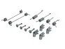 Комплект пружинок колодок ручника Ford Focus/C-Max 98-10 QUICK BRAKE 1050772 (фото 1)