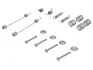 Комплект пружинок колодок ручника Renault Kangoo 97- (203,2x38,5) Lucas QUICK BRAKE 105-0777 (фото 1)