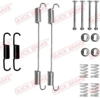 Комплект пружинок колодок ручника Fiat Doblo 01- QUICK BRAKE 105-0796