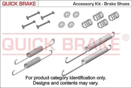 Ремк-т гальм.колодок зад QUICK BRAKE 105-0825
