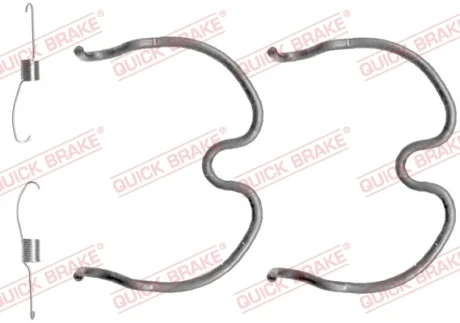 Комплект для кріплення гальмівних колодок QUICK BRAKE 1050837