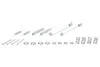 Комплект пружинок колодок ручника Nissan NP300/Pathfinder 86- QUICK BRAKE 105-0843 (фото 1)