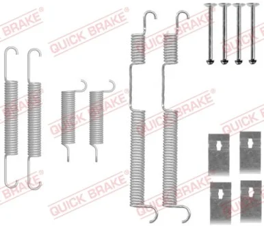 Комплект пружинок колодок стояночного гальма QUICK BRAKE 105-0844