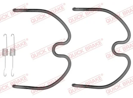 Комплект пружинок колодок ручника Opel Agila/Subaru Justy/Suzuki Ignis 00- QUICK BRAKE 105-0872