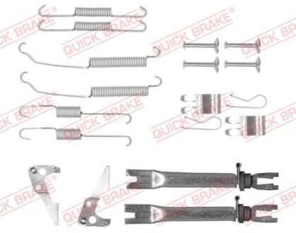 Монтажний комплект колодки QUICK BRAKE 1050882S