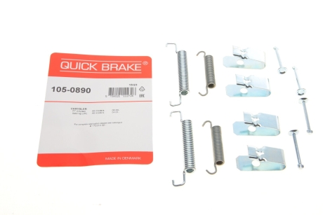 Комплект пружинок колодок стояночного гальма QUICK BRAKE 105-0890 (фото 1)