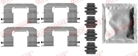 Монтажний компл.,гальм.колодки QUICK BRAKE 1090006