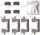 Монтажный компл.,тормоз.колодки QUICK BRAKE 1090087 (фото 1)