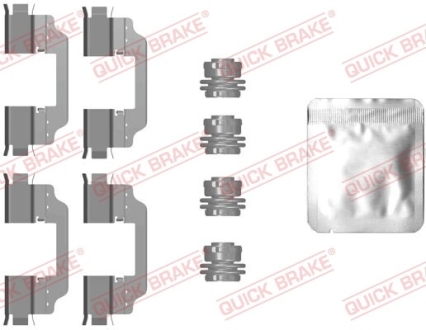 Монтажний компл.,гальм.колодки QUICK BRAKE 1090101