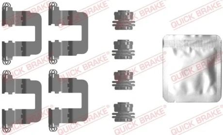 Монтажний компл.,гальм.колодки QUICK BRAKE 1090106