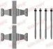 Монтажный компл.,тормоз.колодки QUICK BRAKE 1090109 (фото 1)