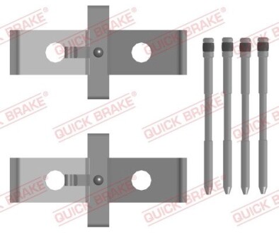 Монтажний компл.,гальм.колодки QUICK BRAKE 1090136