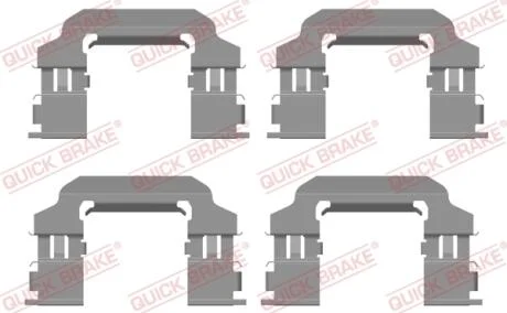 Монтажний компл.,гальм.колодки QUICK BRAKE 1090138