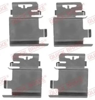 Монтажный компл.,тормоз.колодки QUICK BRAKE 1090142