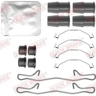 Монтажный компл.,тормоз.колодки QUICK BRAKE 1090145 (фото 1)
