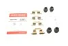 Планка суппорта (заднего) прижимная (к-кт) Renault Megane III/IV/Scenic III 08- (Trw) QUICK BRAKE 109-0158 (фото 1)