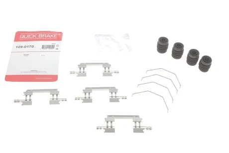 Монтажний компл.,гальм.колодки QUICK BRAKE 109-0170