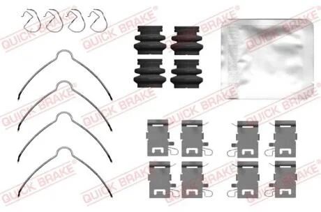 Комплект прижимних планок гальмівного супорту QUICK BRAKE 1090201