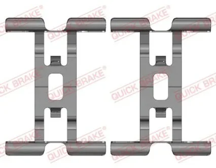 Планка супорта (заднього) прижимна (к-кт) Porsche Cayenne 17- QUICK BRAKE 1090211