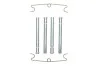 Планка суппорта (переднего) прижимная (к-кт) VW T4 90-03 QUICK BRAKE 109-1190 (фото 1)