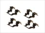 Планка суппорта (заднего) прижимная (к-кт) Mitsubishi Pajero/Galant VII/VIII 92-07 (Akebono) QUICK BRAKE 1091199 (фото 1)
