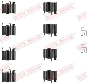 Планка суппорта (переднего) прижимная (к-кт) Suzuki Grand Vitara 05- (Sumitomo) QUICK BRAKE 109-1244