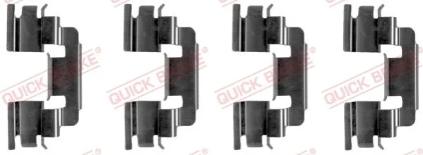Монтажный компл.,тормоз.колодки QUICK BRAKE 1091249 (фото 1)