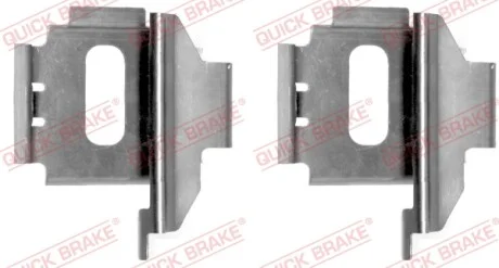 Планка суппорта (заднего) прижимная (к-кт) MB (W901-W904) 208-416 95-06 (Bosch) QUICK BRAKE 109-1283