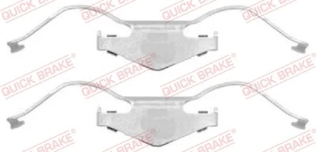 Комплект прижимних планок гальмівного супорту QUICK BRAKE 109-1297
