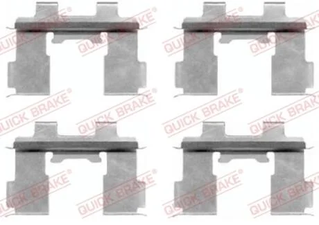 Монтажний компл.,гальм.колодки QUICK BRAKE 109-1630