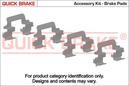 Планка супорта прижимна QUICK BRAKE 109-1655