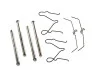 Планка суппорта (переднего) прижимная (к-кт) Toyota Land Cruiser 100 98- QUICK BRAKE 109-1701 (фото 1)