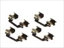 Планка суппорта (переднего) прижимная (к-кт) Fiat Sedici/Opel Mokka 05- (Lucas) QUICK BRAKE 109-1707 (фото 1)