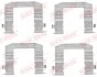 Планка суппорта (переднего) прижимная (к-кт) Hyundai i30/ix35/Kia Sportage 02- (Mando) QUICK BRAKE 109-1708 (фото 1)