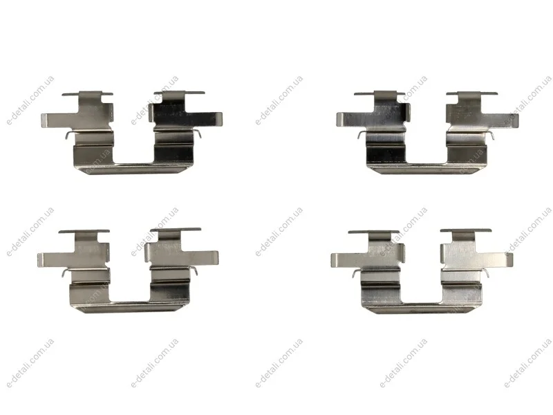 Планка супорта (заднього) прижимна (к-кт) Subaru Forester/Impreza/Legacy III/IV 97-09 QUICK BRAKE 109-1711 (фото 1)
